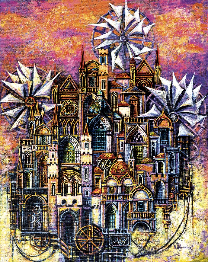 Maciej Urbaniak - La Mancha, 81x65cm-01