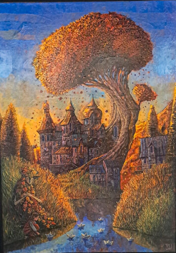 Pażdziernik u ciotki 70x50