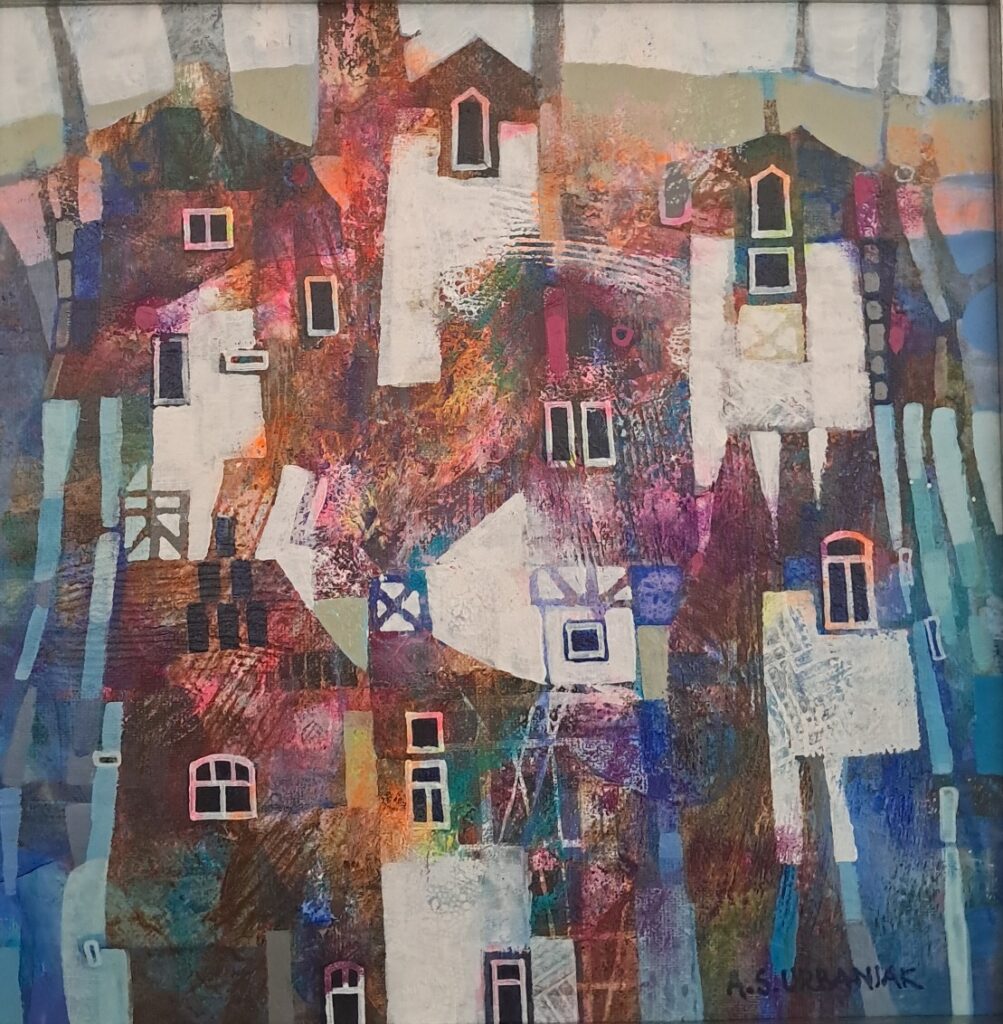 Tęczowe domki 30x30