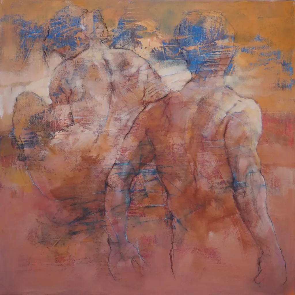 akt 37-25 80x80cm