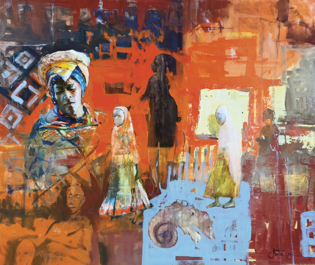 PIEKŁO I RAJ 100X120